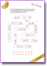 The Inkwinks - Word Puzzle